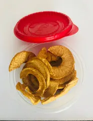 Appleooz in reusable container